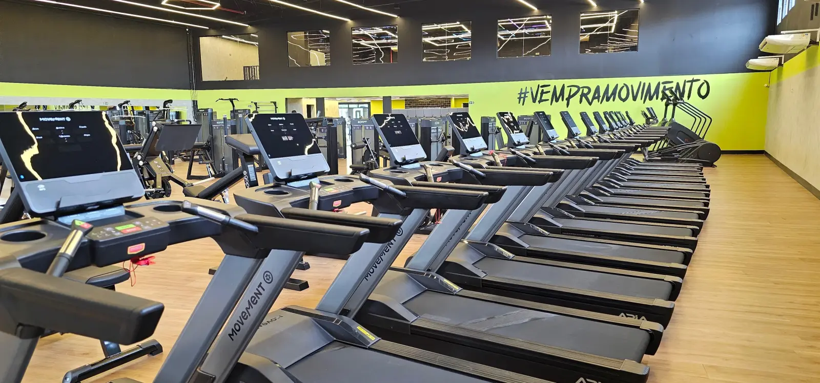 Área de funcional e cardio